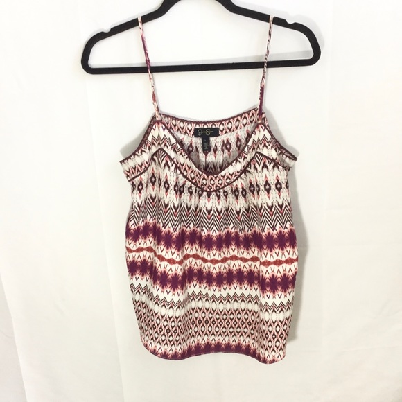 Jessica Simpson Tops - ❤️3/20 Jessica Simpson Tribal Tank L